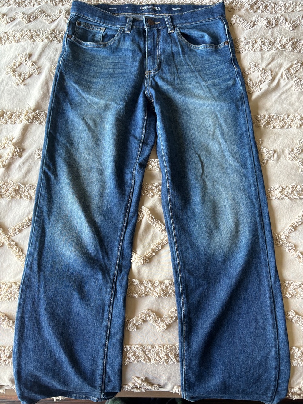 Sonoma Men's Blue Bootcut Jeans